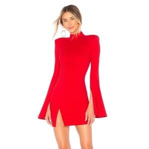 x REVOLVE Mr. Gibson Mini Dress in Red
- Michael Costello